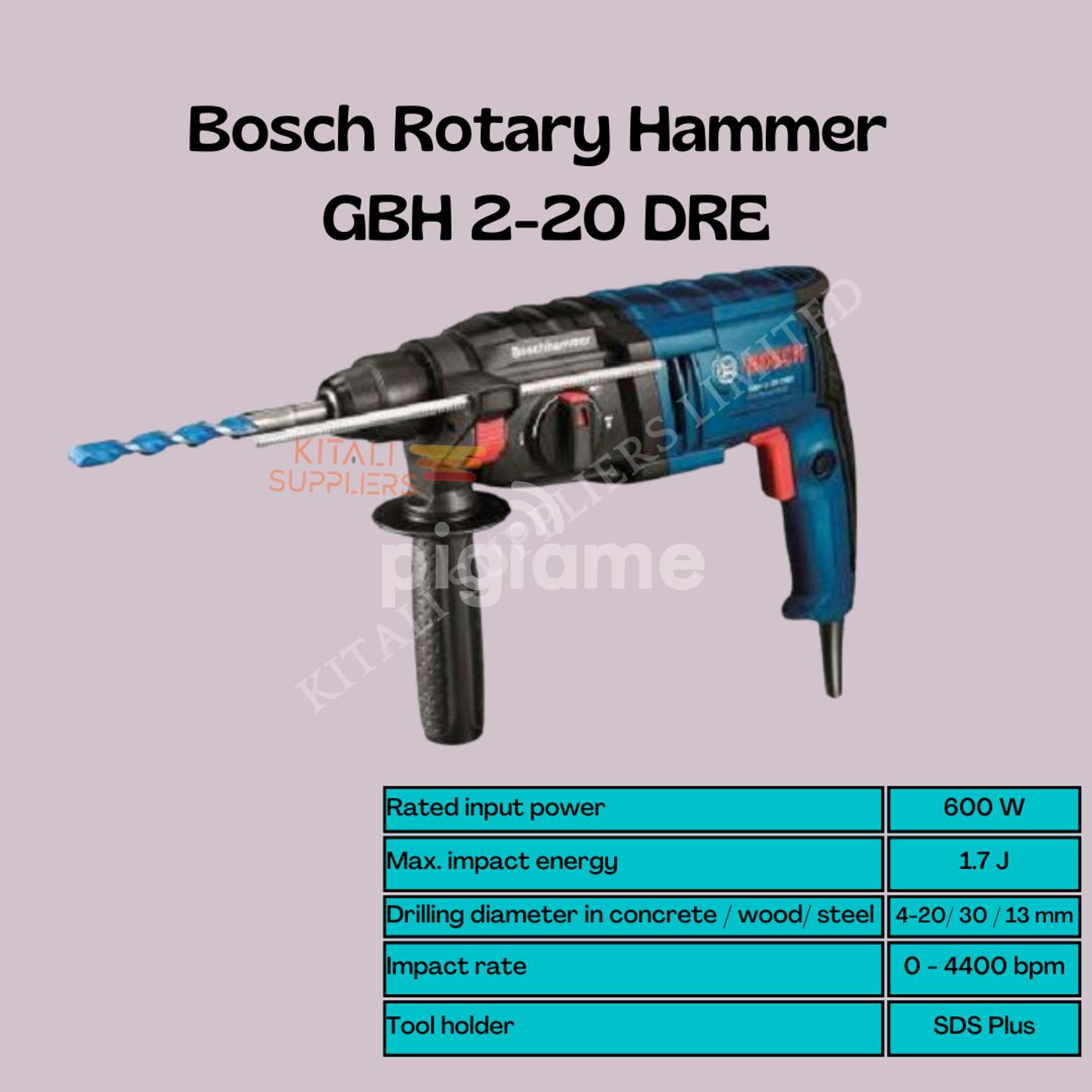 Bosch Rotary Hammer Gbh 2 20 Dre In Nairobi CBD Ronald Ngala PigiaMe