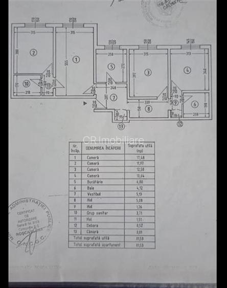 V Nzare Apartament 4 Camere Fizicienilor Imobiliare Ro