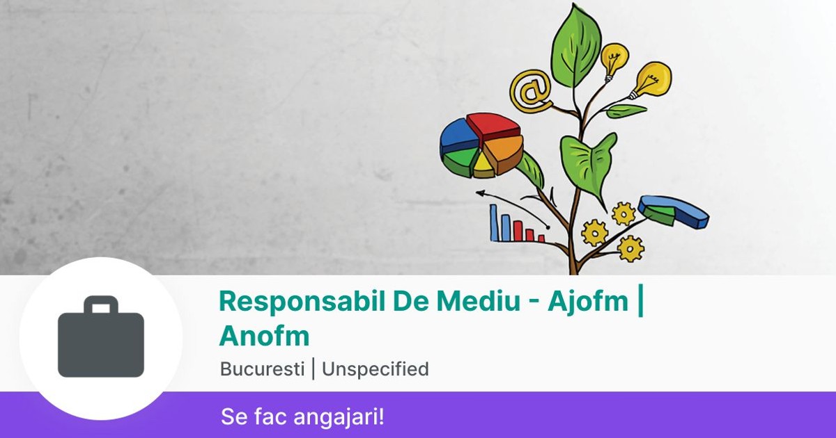 Responsabil De Mediu Ajofm Anofm In Bucuresti La Matt Design