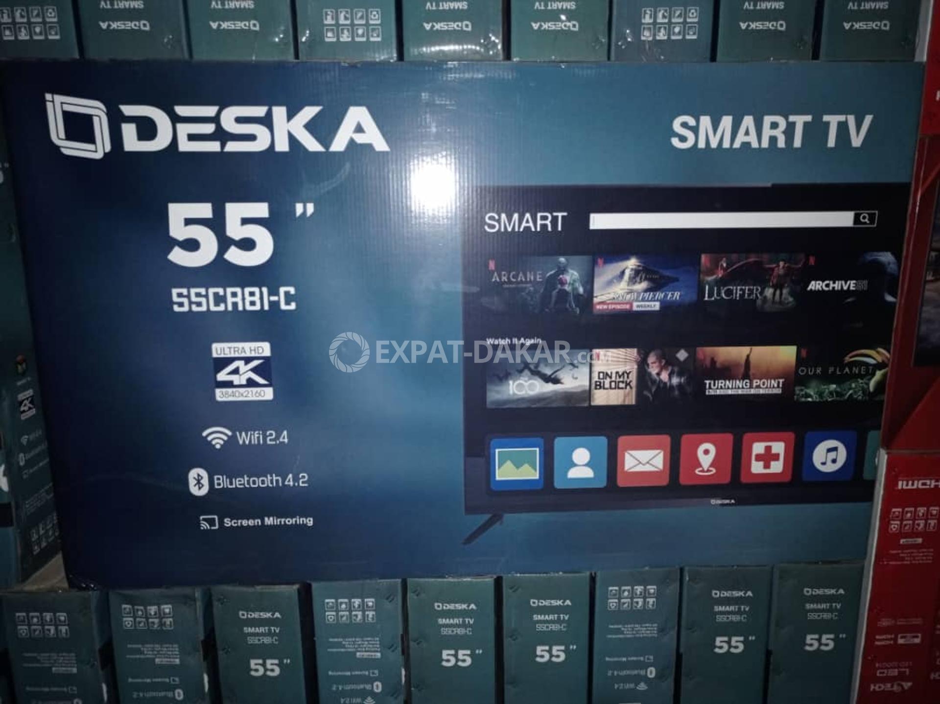 Télévision Deska 32 pouces 80 cm TV Led HD 