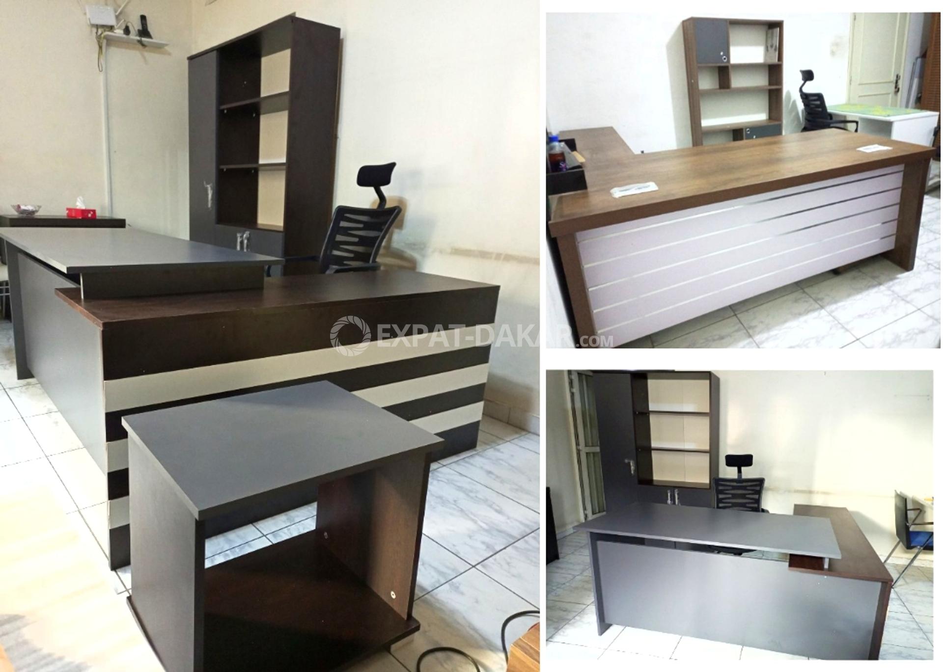 Ensemble bureau+Rangement 3 portes GueuleTapée ExpatDakar