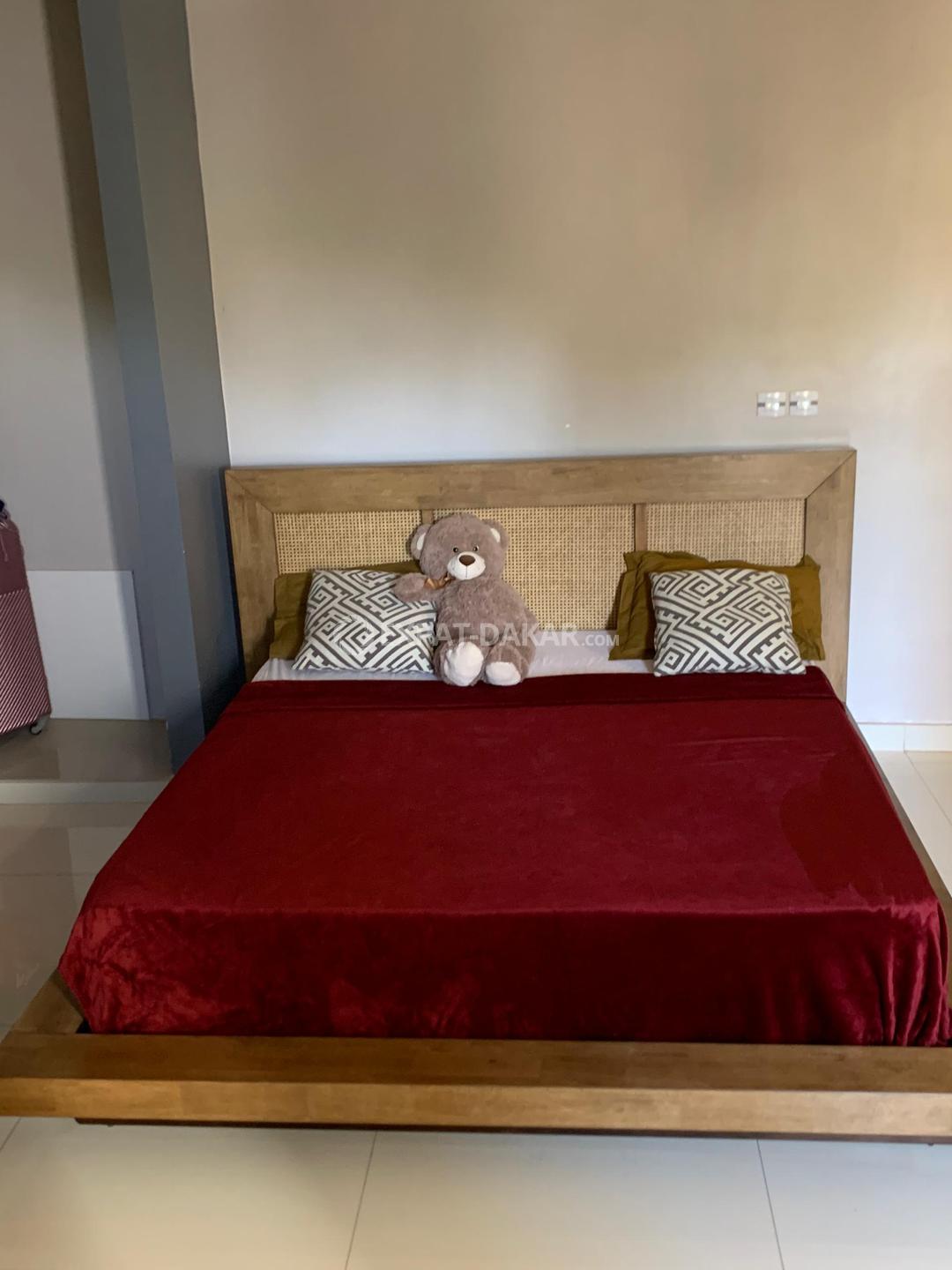 Chambre a coucher bois massif Virage ExpatDakar