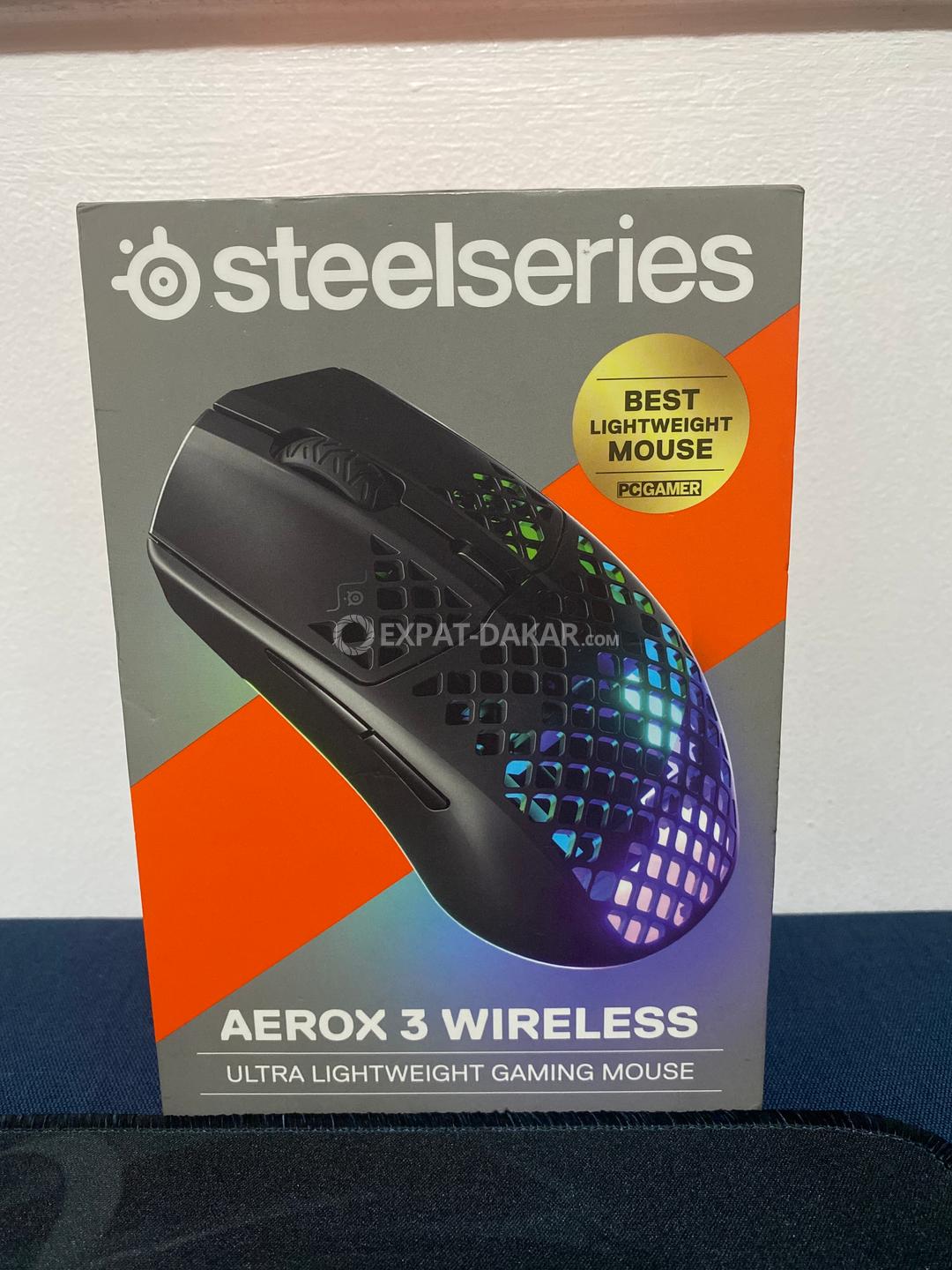 Souris Gamer Sans fil Steelseries Aerox 3 Wireless - (Prix en fcfa