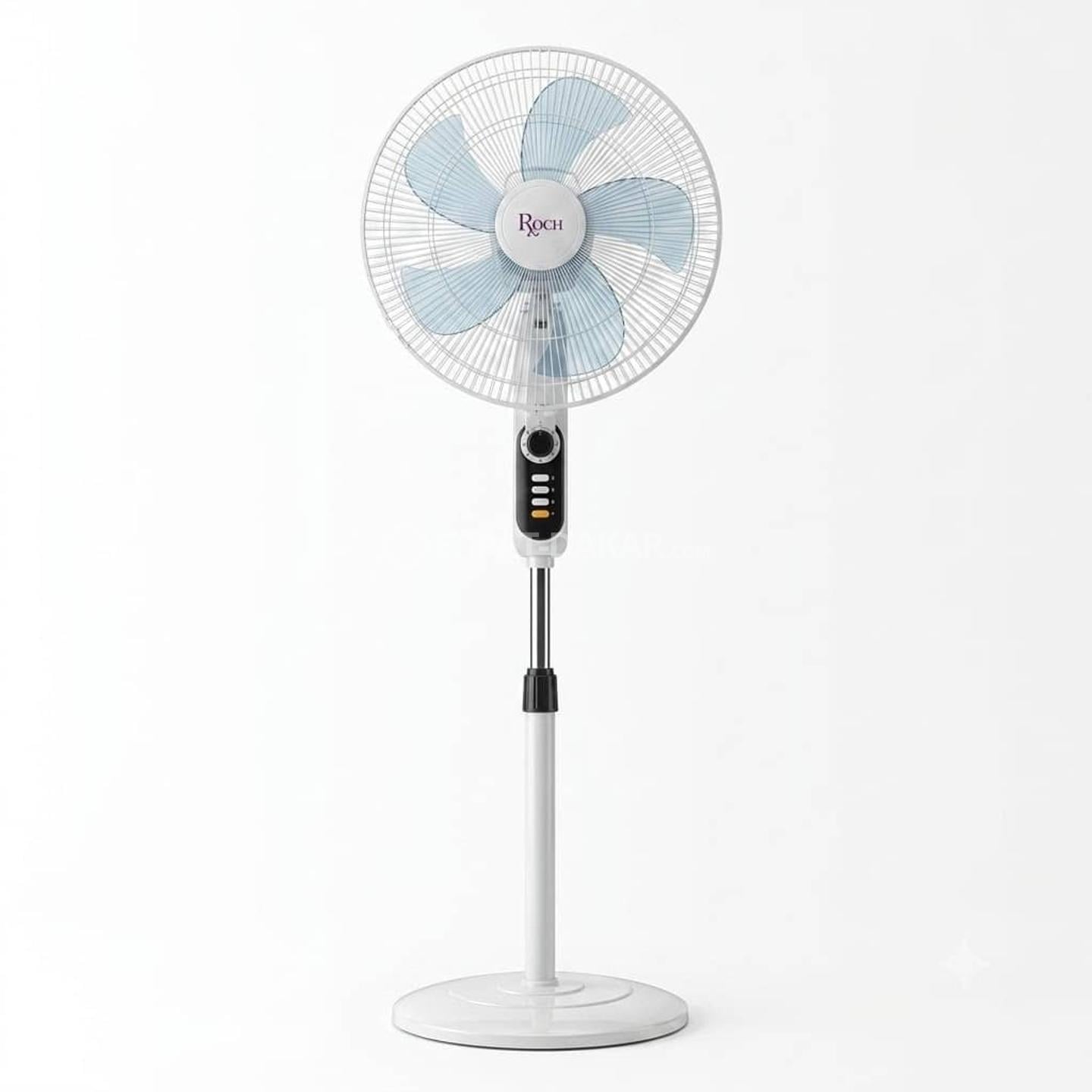 VENTILATEUR 28POUCES ROCH SUR PIED BLANC RSF1852F