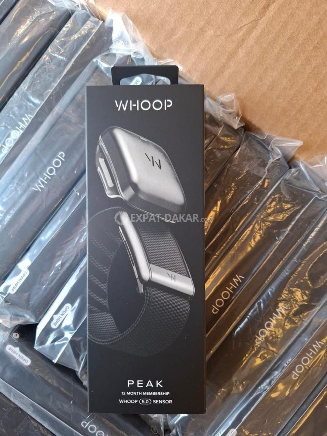 WHOOP Peak 5.0 Tracker D'activité Et Santé - SANS ABONNEMENT - Neuf Sous Blister