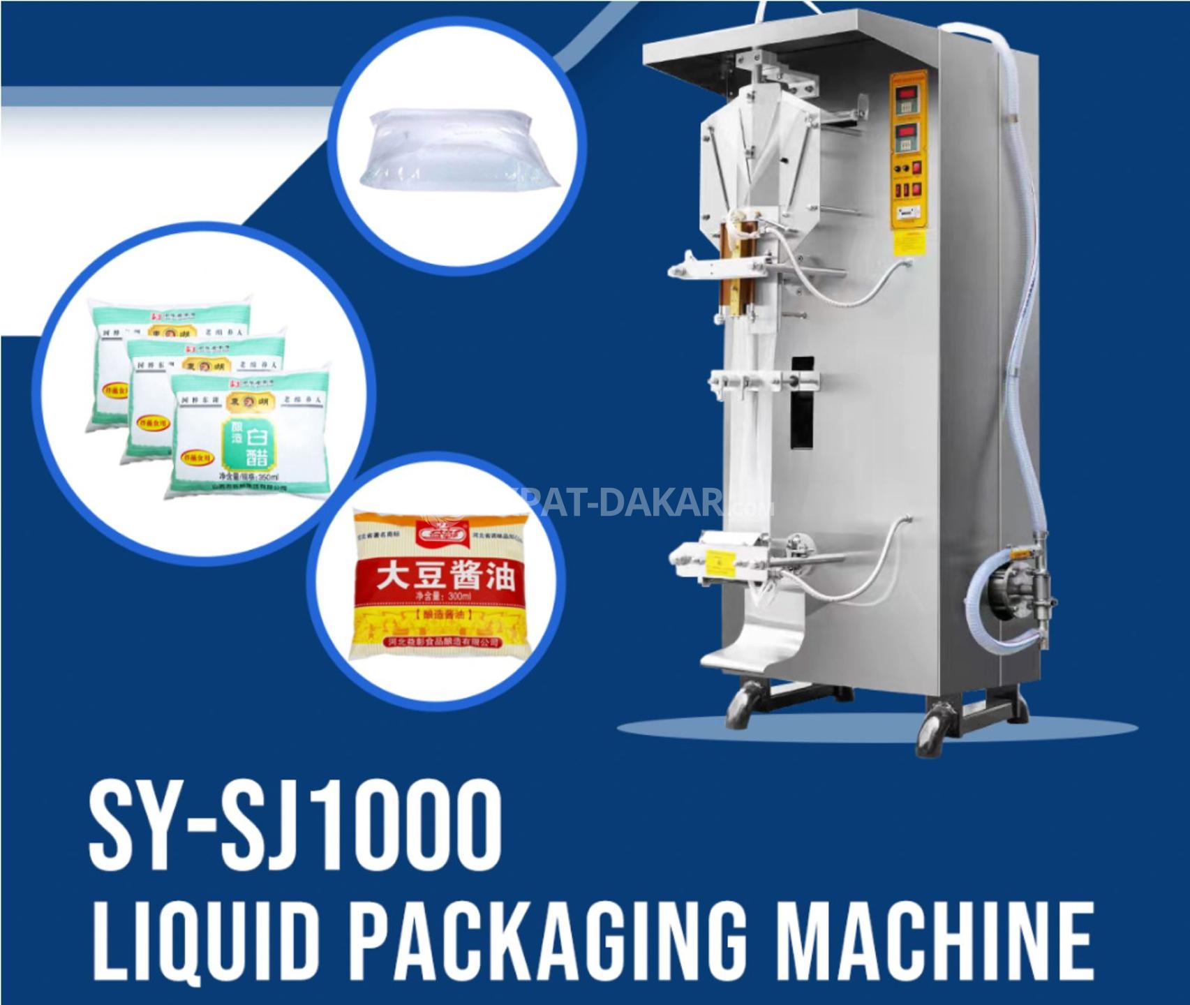 Machine de production sachet d'eau Liberte Expat-Dakar