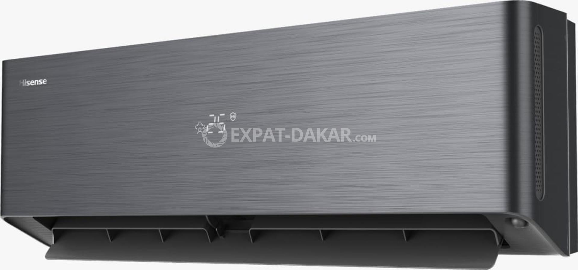 CLIMATISEUR HISENSE 12000 BTU (1.5 CV) INVERTER WIFI - NOIR