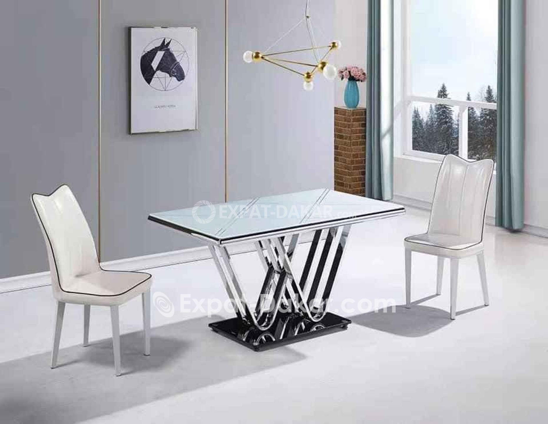 Table à manger avec 6 ou 8 chaises  GrandDakar  ExpatDakar