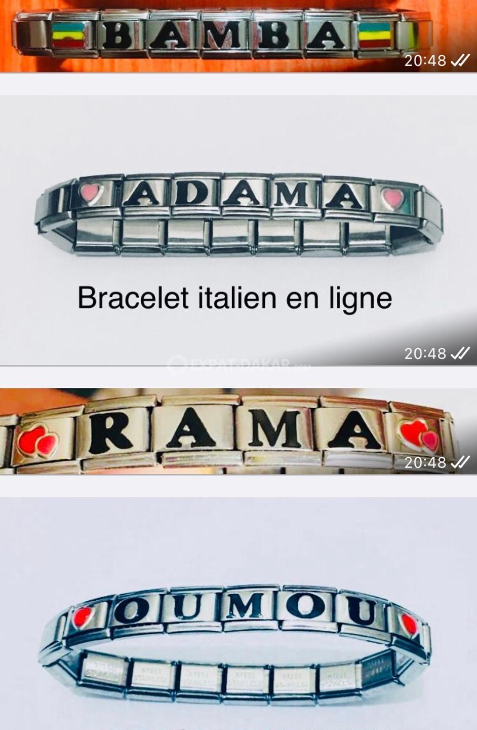 Bracelet Italien personnalisé - Mamelles