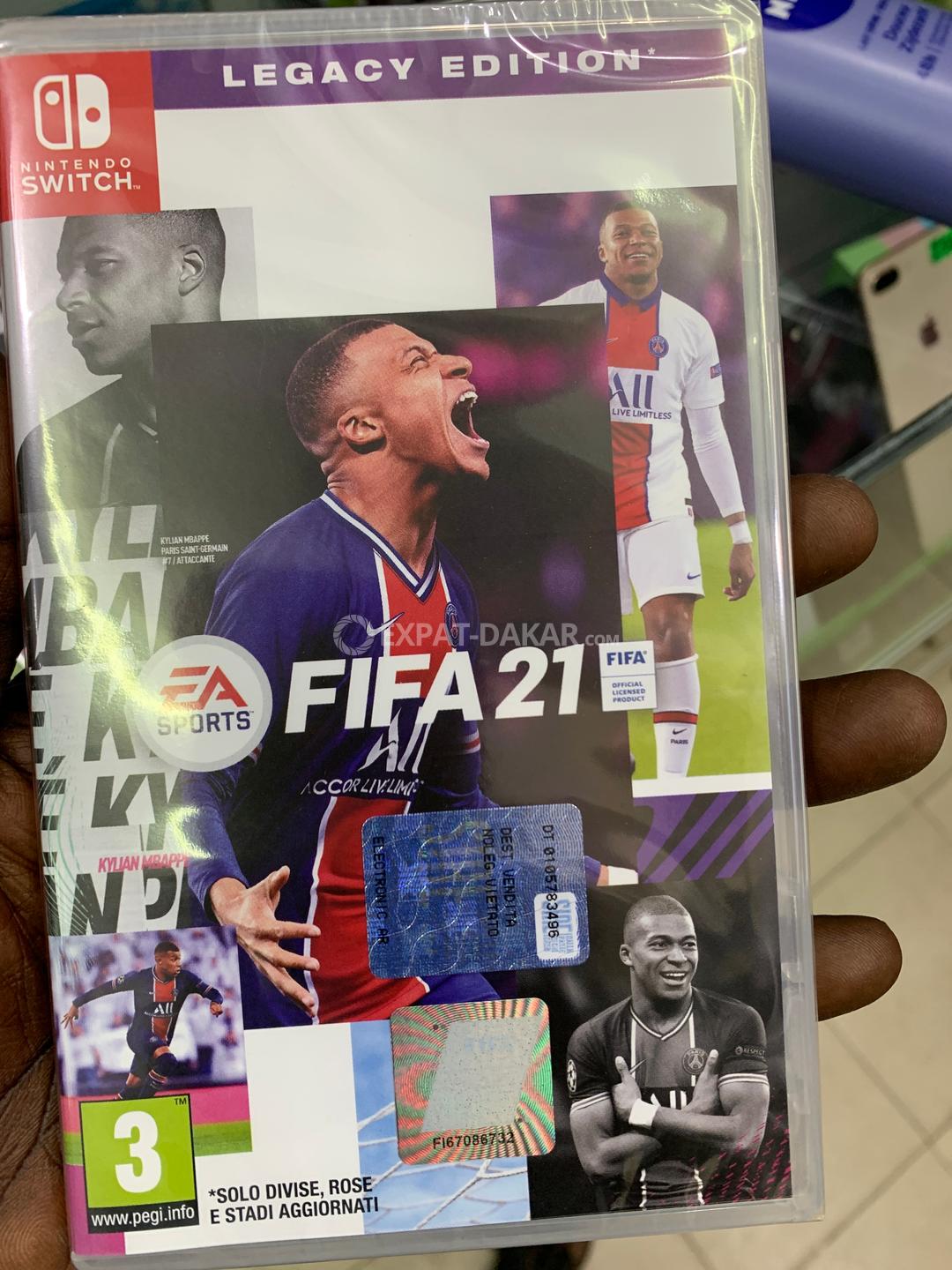 Jeux fifa 21 Nintendo switch Plateau ExpatDakar
