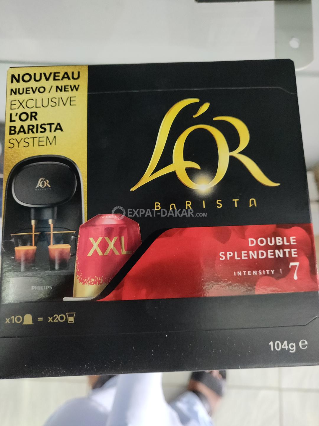 Capsules L'OR XXL Machine à café l'OR BARISTA Médina ExpatDakar