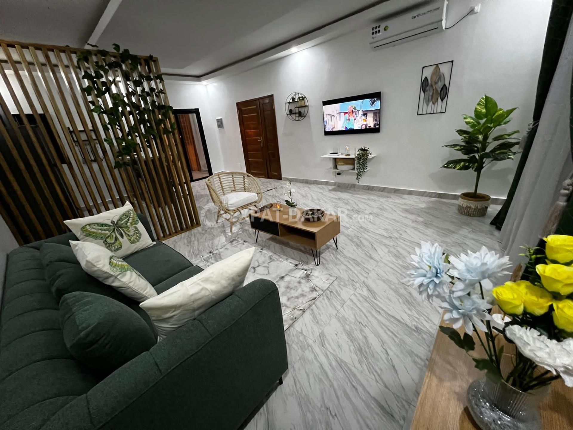 Appartement F2 meublé à louer aux Almadies (Philip Morris) Almadies