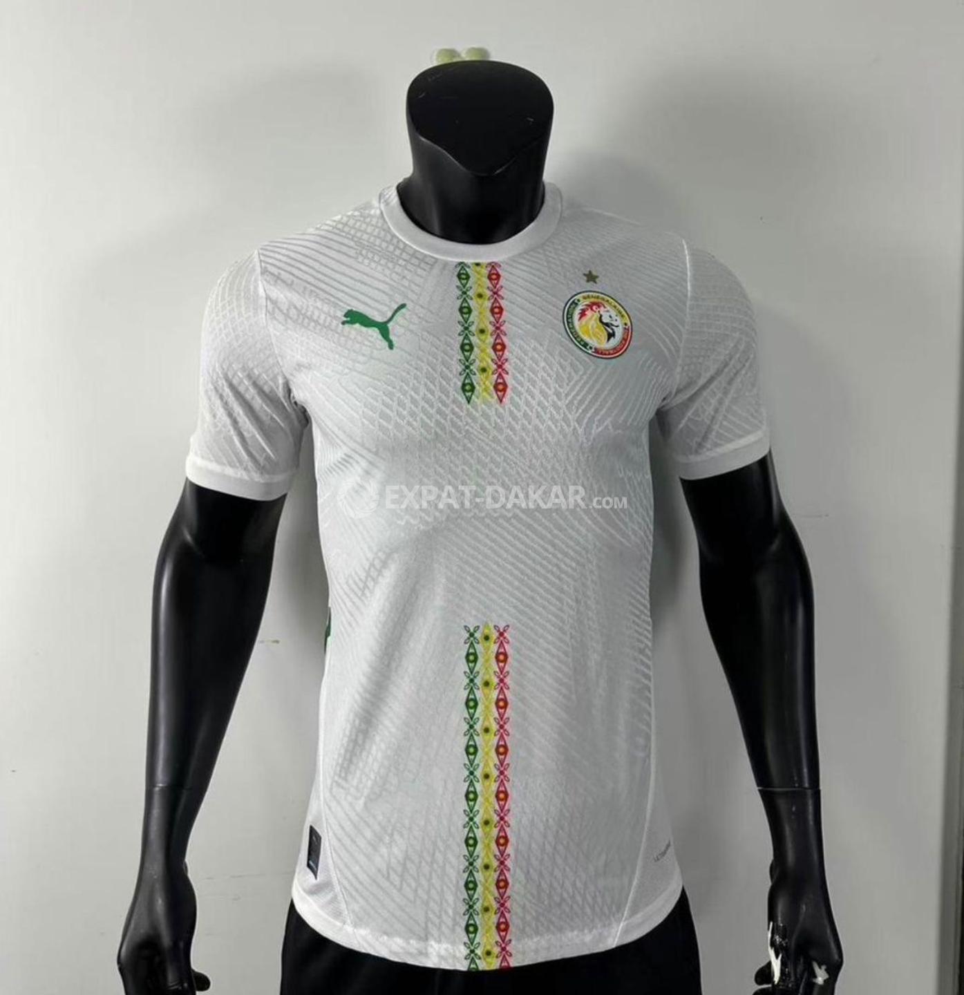 Maillot Sénégal 2024 + flocage Pointe ExpatDakar