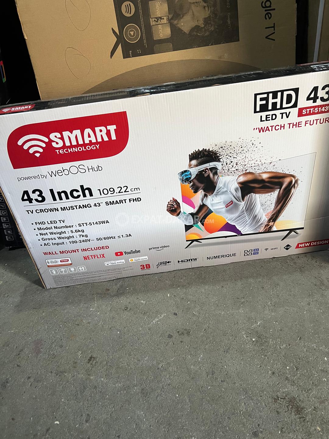 Téléviseurs 43" Full HD Smart TV WebOS LED