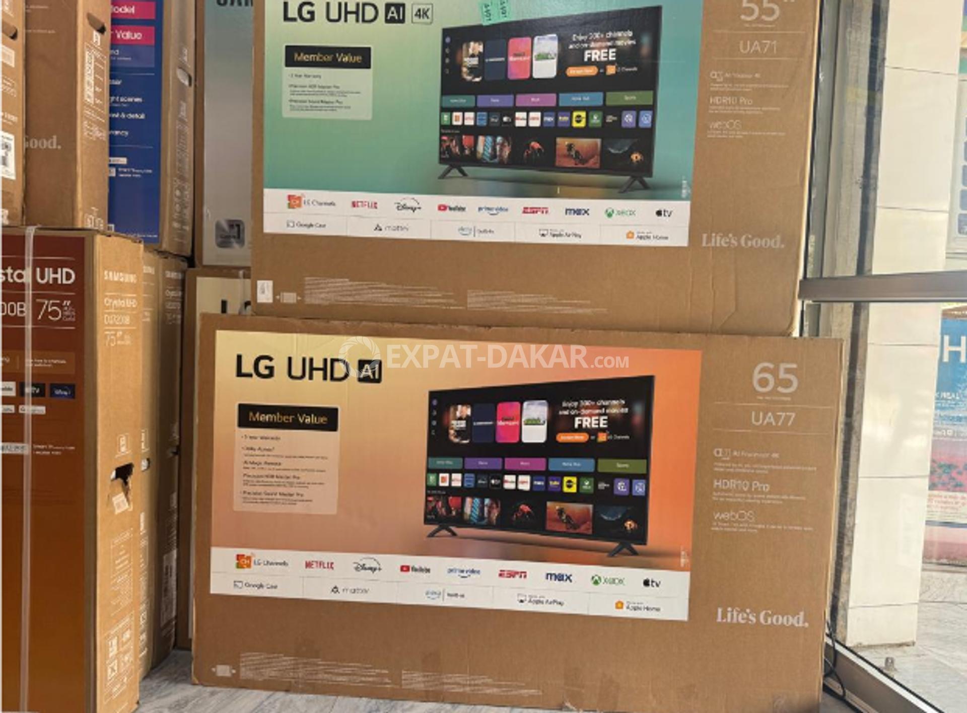 TELEVISEUR LG 65 pouces ULTRA HD Smart TV