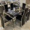 Table a manger marbre lourd 6 places thumb 0