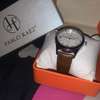 Hush Puppies montre cuir marron cadran blanc quartz thumb 4