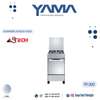 cuisinière 4 feux inox avec four intégré thumb 0