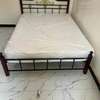LIT 2 PLACES EN FER + MATELAS ORTHOPEDIQUE thumb 0