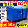 Groupe électrogène diesel 220 KVA moteur Ricardo thumb 0