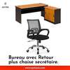 bureau secrétaire avec chaise roulante thumb 3