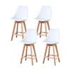 Lots de 4 tabourets style scandinave MALMÔ thumb 2