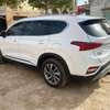 Hyundai Santa Fe 2019 SUV blanc spacieux polyvalent thumb 8