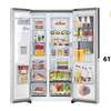 REFRIGERATEUR LG SIDE BY SIDE KNOCK KNOCK AVEC FONTAINE GRIS thumb 0