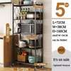 ETAGERE Rangement en Metal Pliable 5 Niveaux thumb 1
