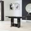 Table extensible bois noir design moderne 6-10 places thumb 4