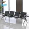 Banc 4 places noir design moderne et confortable thumb 0