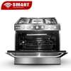 CUISINIÈRE SMART TECHNOLOGY 5 FEUX 90×60 INOX ROTISSEUR thumb 1
