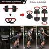 Set d'Haltères bitumineux 20kg et Kettlebells thumb 4