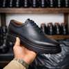 Chaussures cuir bleu marine semelle antidérapante thumb 1