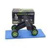 Roue abdominale 4 roues stable avec tapis fitness thumb 0
