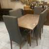 Table à manger + 6 chaises | Console + grand miroir thumb 1