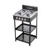 PLAQUE DE CUISSON DESKA 4FEUX 60X60 AVEC TABLE GSF06DK thumb 0