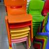 Chaise et tabouret en plastique enfants thumb 0