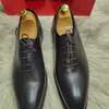Pierre Cardin chaussures cuir noir classiques habillées thumb 4