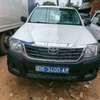 Toyota Hilux pick-up double cabine blanc robuste 2014 thumb 4
