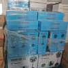 Ventilateur sur pied puissant bleu réglable thumb 7