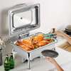 Chafing dish avec couvercle en verre thumb 3