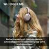 CASQUE SANS FIL SONY A REDUIRE DE BRUIT GRIS WH1000XM5 thumb 5