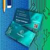 Cartes de visite modernes avec QR code intégré thumb 0