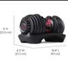 Haltère réglable 2-24 kg compact noir avec support offert thumb 0