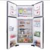 REFRIGERATEUR 550LITRES HITACHI 4PORTES AVEC FONTAINE NOIR thumb 1
