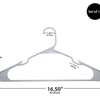 Ensemble de 18 cintres en plastiques made in USA thumb 1