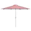 Parasol ALLEN+ROTH  rouge/blanc 2m74 de diamètre thumb 4