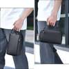 Sac de poignet en cuir véritable pour hommes thumb 1