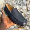 Mocassins cuir noir confort souple élégant thumb 1
